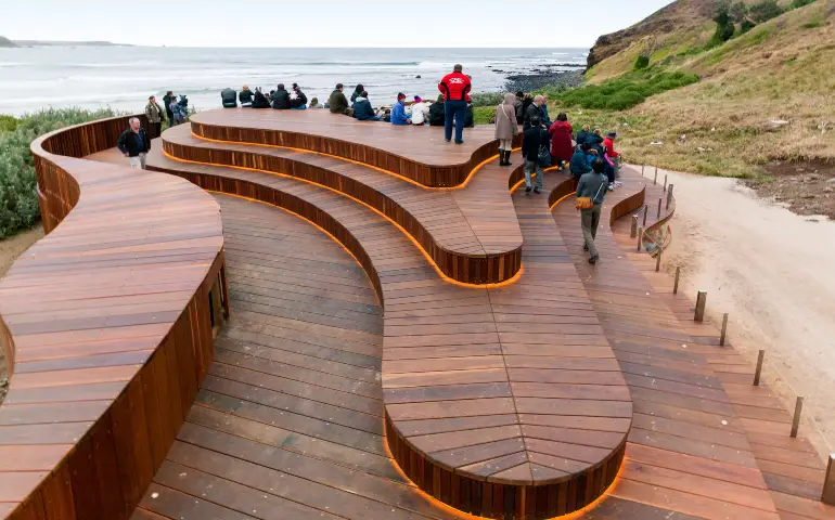 Phillip-Island-Penguin-Parade-Penguin-Plus-Stand